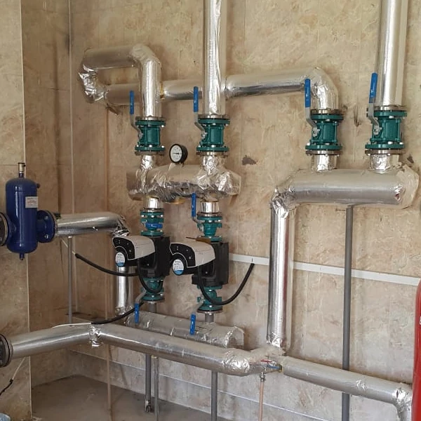 basınçlı tank tesisatı kazan dairesi